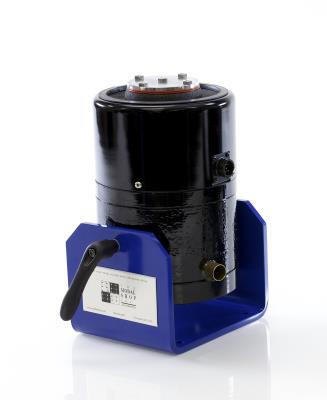dual purpose shaker, 489 n (110 lbf) pk sine force, 25.4 mm (1) pk-pk stroke, through-hole armature for stinger attachment/modal testing, 83 mm (3.25) diameter mounting surface. trunnion mounting base and 2000x03 accessory kit included.